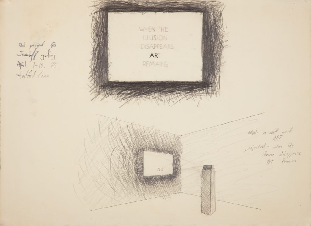 #120, Planning Drawing for Art Remains (installation)