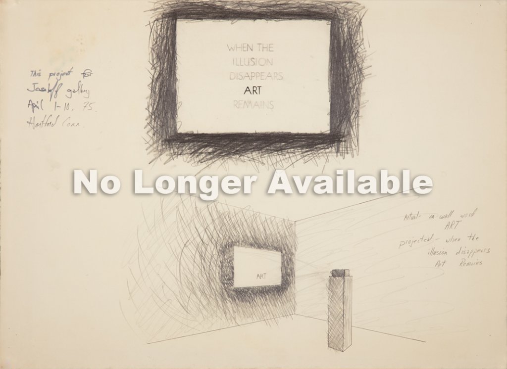 #120, Planning Drawing for Art Remains (installation)